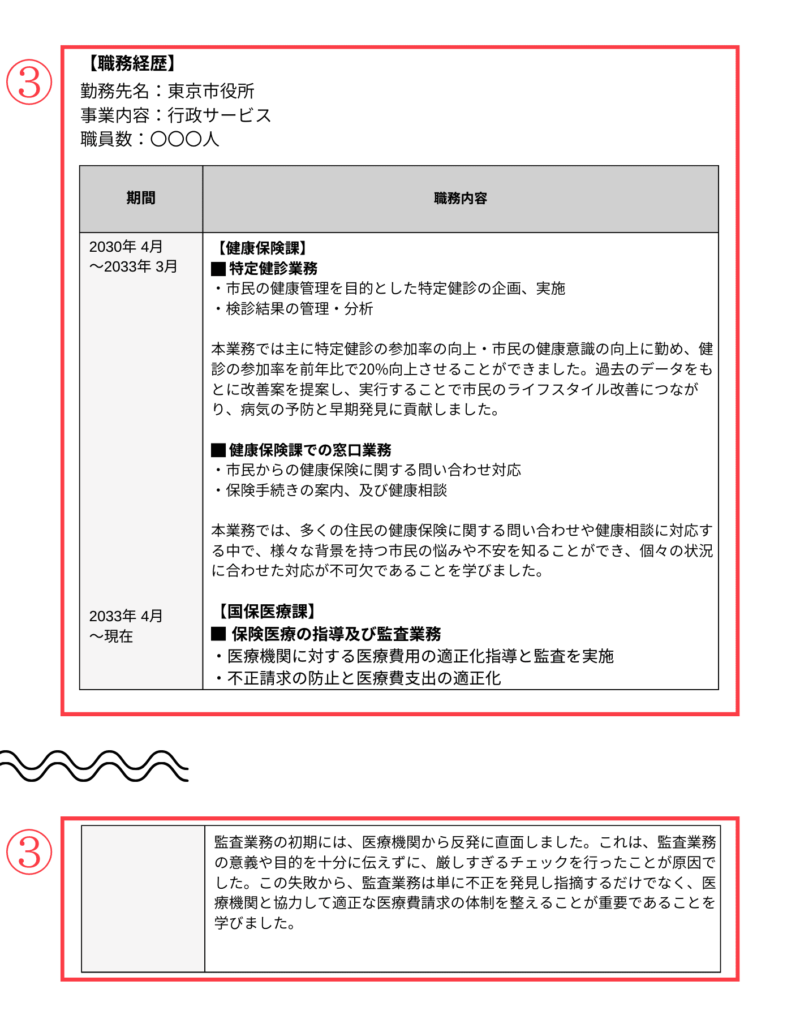 転職活動＿職務経歴書＿職務経歴